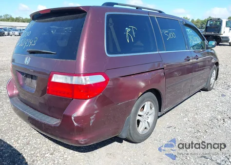2007 Honda Odyssey Ex из США, поврежденный, VIN 5FNRL38477B417330